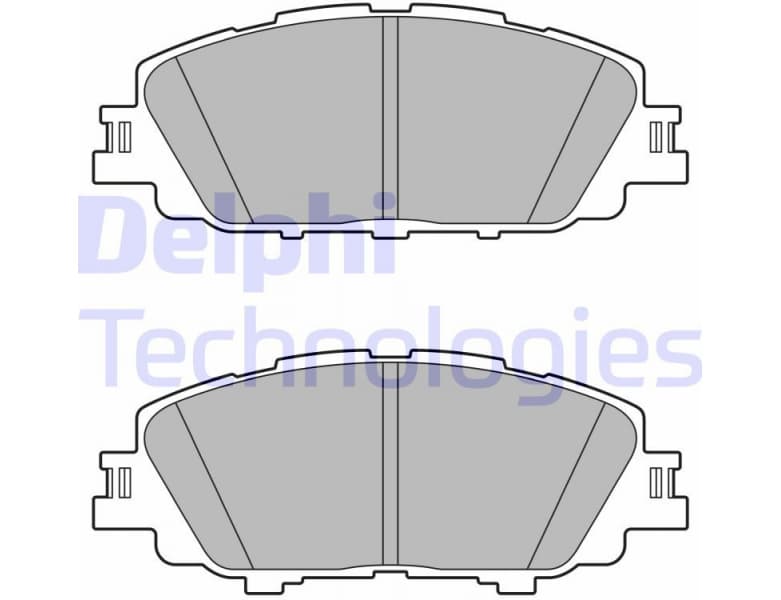 Brake Pad Set, disc brake LP3647