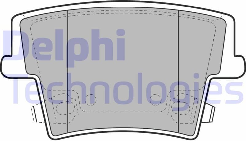 Brake Pad Set, disc brake LP2035