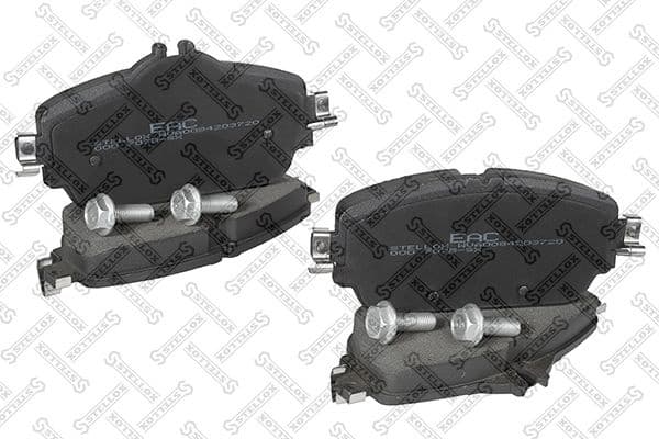 Brake Pad Set, disc brake 000 707B-SX