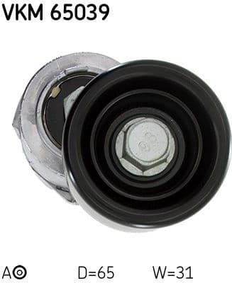 Belt Tensioner, V-ribbed belt VKM 65039 - image 3