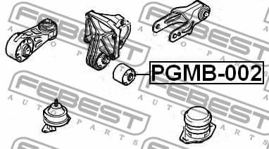 Mounting, engine PGMB-002 - image 2