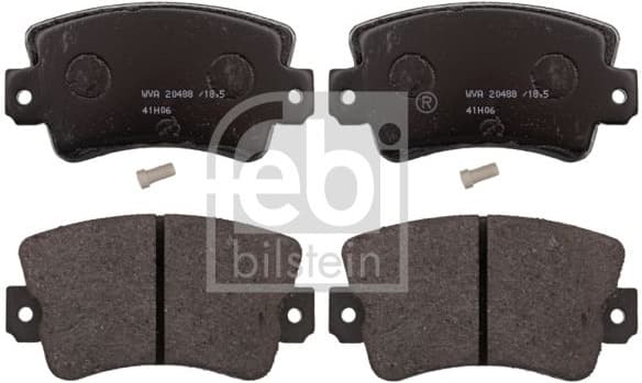 Brake Pad Set, disc brake 116183