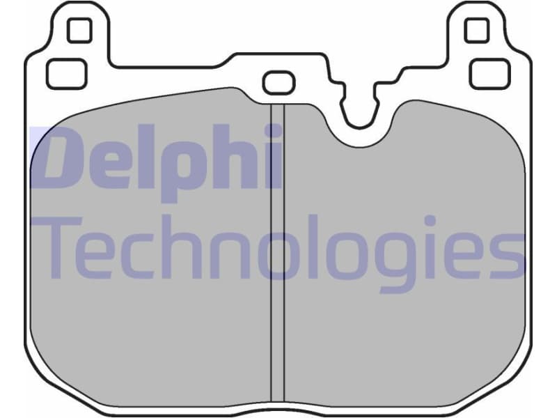 Brake Pad Set, disc brake LP3259
