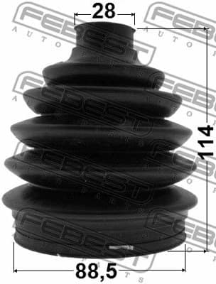 Bellow Kit, drive shaft 1417-ACT - image 2