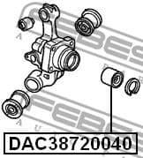 Wheel Bearing DAC38720040 - image 2