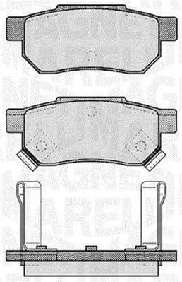 Brake Pad Set, disc brake 363916060457