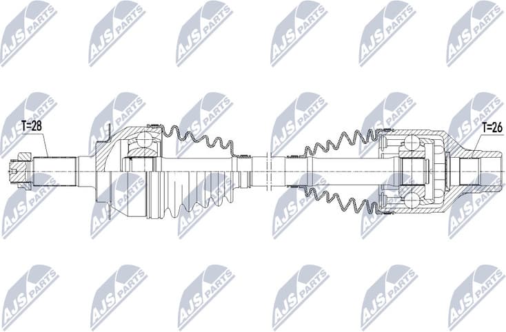 Drive Shaft NPW-SU-017