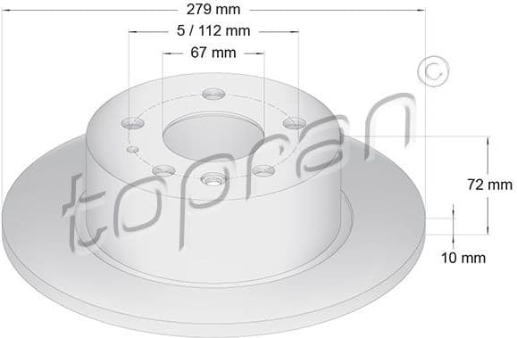 Brake Disc 400 859