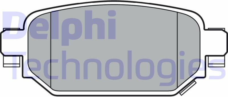 Brake Pad Set, disc brake LP3393