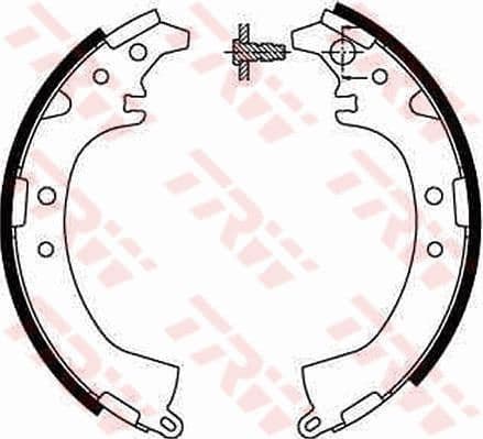 Brake Shoe Set GS8672 - image 2