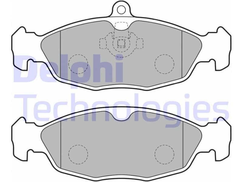 Brake Pad Set, disc brake LP1755