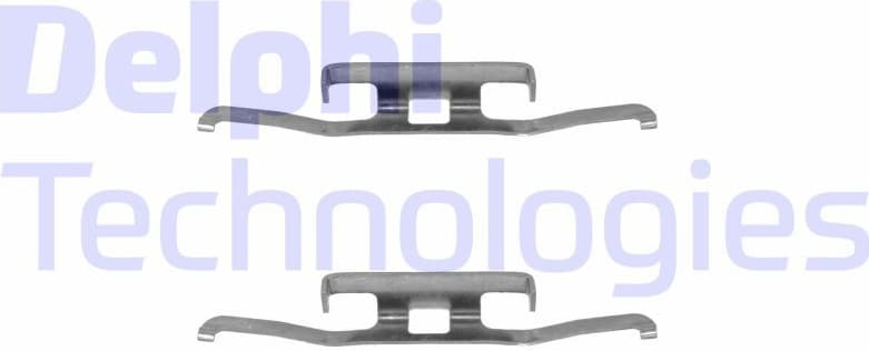 Accessory Kit, disc brake pad LX0198