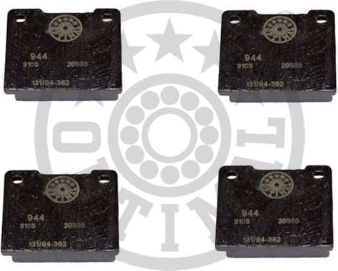 Brake Pad Set, disc brake BP-09106