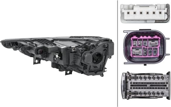 Headlight 1EX354871021 - image 2