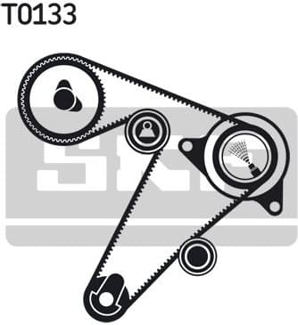 Water Pump & Timing Belt Kit VKMC 06501 - image 4
