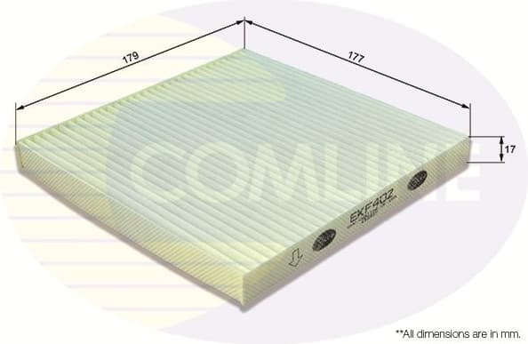 Filter, cabin air EKF402 - image 2