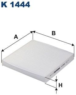 Filter, cabin air K1444