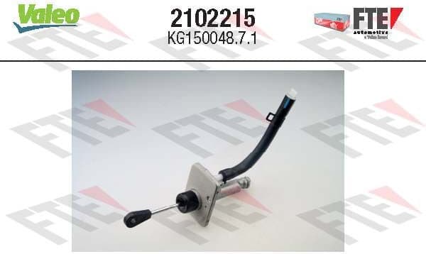 Master Cylinder, clutch FTE CLUTCH ACTUATION 2102215