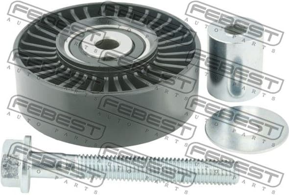 Deflection/Guide Pulley, V-ribbed belt 2988-RRIV