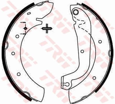 Brake Shoe Set GS8207 - image 2