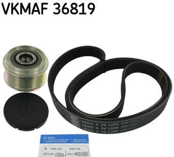 V-ribbed Belt Set VKMAF 36819 - image 2