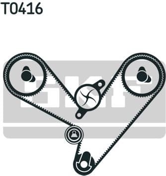 Timing Belt Kit VKMA 95003 - image 4