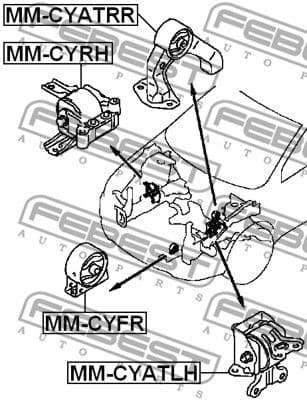 Mounting, engine MM-CYRH - image 2
