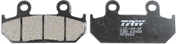 Brake Pad Set, disc brake Organic Allround MCB562 - image 2
