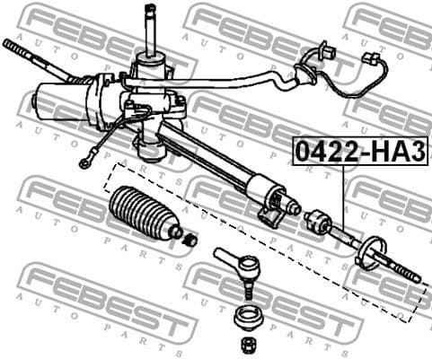 Inner Tie Rod 0422-HA3 - image 2