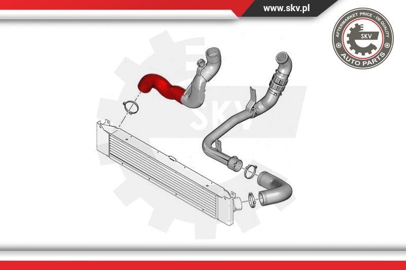 Charge Air Hose 24SKV558 - image 4