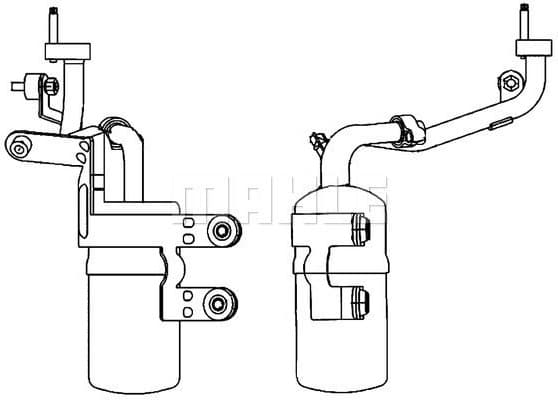 Dryer, air conditioning BEHR *** PREMIUM LINE *** AD 291 000P - image 2