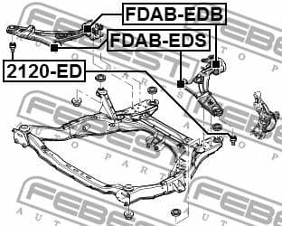 Ball Joint 2120-ED - image 2