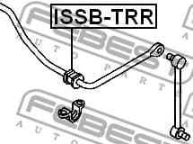 Mounting, stabiliser bar ISSB-TRR - image 2