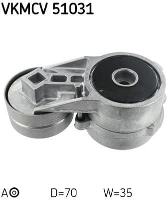 Belt Tensioner, V-ribbed belt VKMCV51031 - image 2