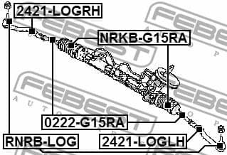 Tie Rod End 2421-LOGRH