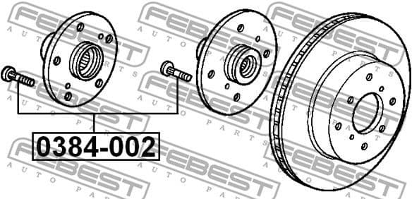 Wheel Stud 0384-002 - image 2