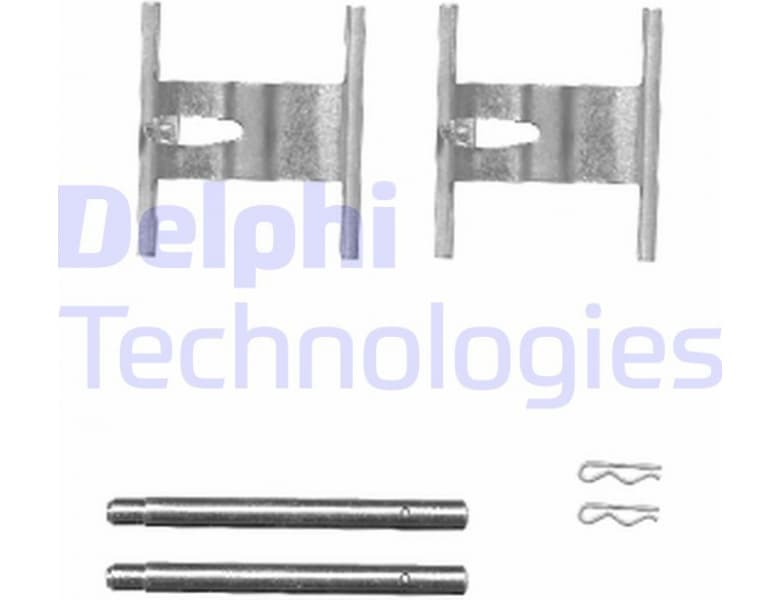 Accessory Kit, disc brake pad LX0450