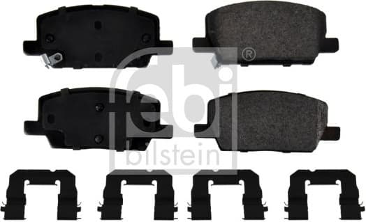 Brake Pad Set, disc brake 176970