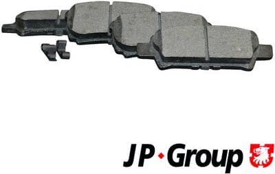 Brake Pad Set, disc brake JP 3963700410