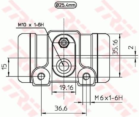 Wheel Brake Cylinder BWL201 - image 3