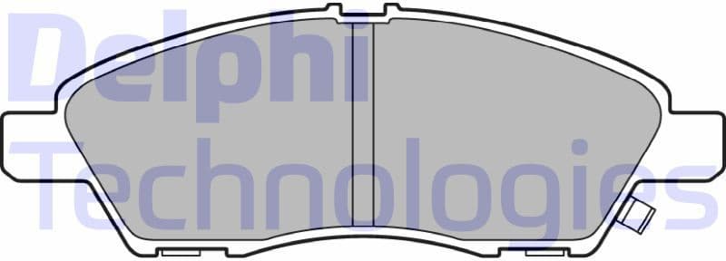 Brake Pad Set, disc brake LP3170