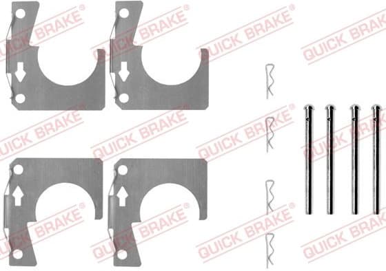 Accessory Kit, disc brake pad 109-0914