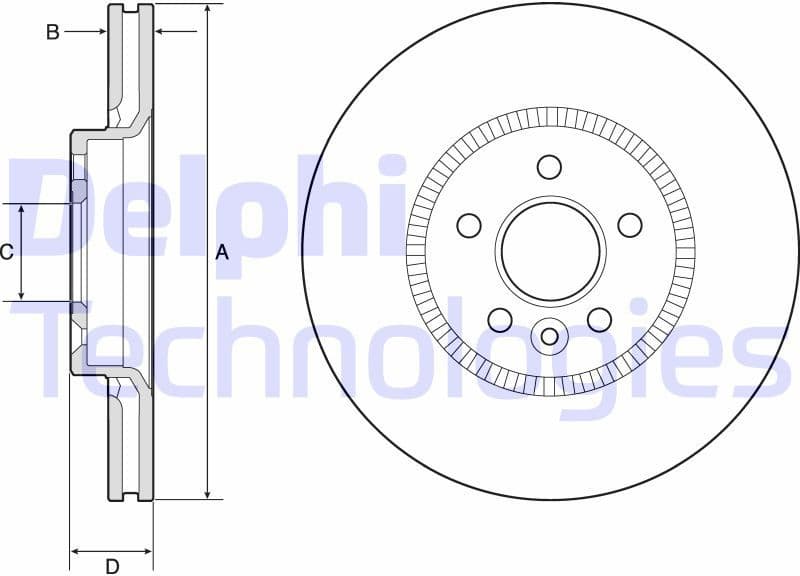 Brake Disc BG9184C