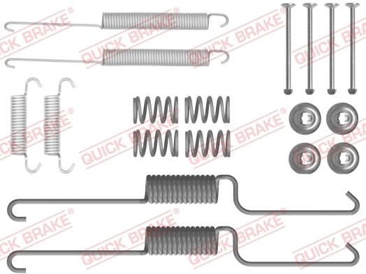 Accessory Kit, brake shoes 105-0026X-02