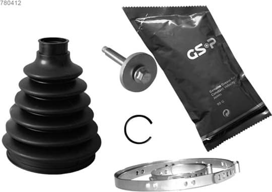 Bellow Kit, drive shaft 780412