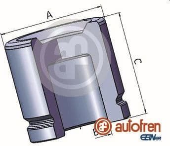 Piston, brake caliper D025390