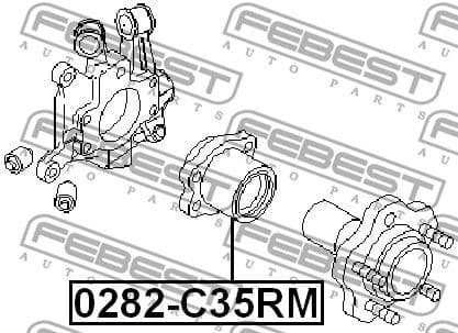 Wheel Hub 0282-C35RM - image 2