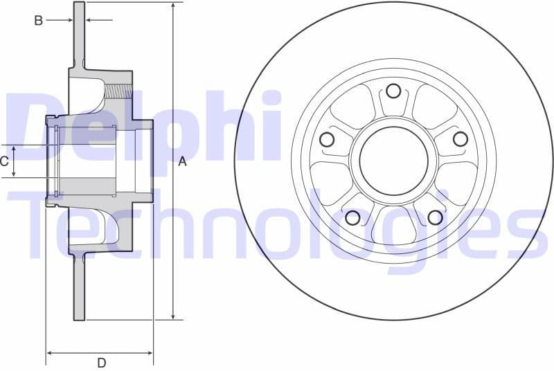 Brake Disc BG9230RSC