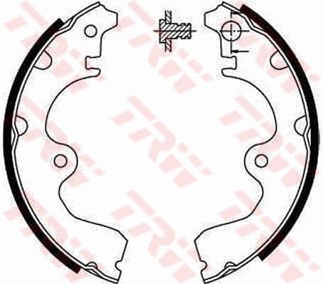 Brake Shoe Set GS8554 - image 2