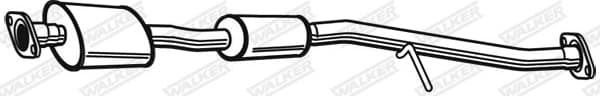 Centre Muffler 22959
